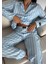 Saten Bebek Mavisi Pijama Takımı 4