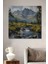 Dağ Manzaralı Dekoratif Ahşap Mdf Ev/işyeri Duvar Tablo Dikdörtgen Ev/işyeri Duvar Tablo 1