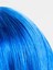 Mavi Renk Uzun Parti Peruğu 4