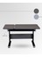 Vega Basic Ev Ofis Kullanımı İçin Çekmeceli Çalışma Masası, Yükseklik Ayarlı Ders Çalışma Masası, Antrasit/Gri - 130x70 Cm 5