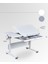 Vega Basic Ayarlanabilir Çalışma Masası, Eğimli ve Montessori Uyumlu Ayarlanabilir Masa - 130x70 Cm, Beyaz/Gri 6