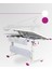 Vega Basic Çekmeceli Çocuk Masası, Yükselebilir Eğim Verilebilir Çalışma Masası - 130x70 Cm, Beyaz/Fuşya 7
