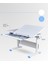 Vega Basic Ergonomik Öğrenci Çalışma Masası Çekmeceli ve Yükseklik Ayarlı Erkek Çocuk Masası - 130x70 Cm, Beyaz/Mavi 4