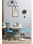Vega Standart Ergonomik Genç Çalışma Masası, Eğim ve Yükseklik Ayarlı Masa - 130x70 Cm, Ekru/Mavi 8