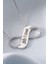 925 Ayar Gümüş Isimli Sonsuzluk Kolye 4