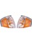 Çift Araba Ön Köşe Lambası Dönüş Sinyal Lambası Mercedes Benz C Sınıfı W202 C230 C280 1994-2000 2028261143 2028261243 (Yurt Dışından) 1