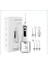 Oral Irrigator Diş Ölçekleyici 4 Hız Ayarı Diş Duşu Taşınabilir Diş Su Jeti 300 ml Ipx6 Su Geçirmez Diş Temizleyici (Yurt Dışından) 1