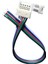 Rgb Şerit Led Için Tek Yönlü Hızlı Konnektör Kablo 4 Pin (5 Adet) 5