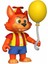 Action Figure Fnaf Sb- Balloon Foxy 2