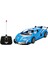 1:18 Ölçek USB Şarjlı Işıklı Fonksiyonel Mavi Lambo Oyuncak Araç 1