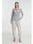 Anıl Pamuklu Uzun Kol Pijama Takımı 1