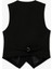 Slim Fit V Yaka Düğmeli Blazer Yelek 4