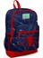 Dört Bölmeli Lacivert Kırmızı Örümcek Desenli Ilkokul Çantası 23720 1