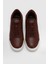 Taba Hakiki Deri Bağcıklı Erkek Sneaker 5