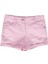 Organik Kanvas Pembe Yazlık Kız Çocuk Şort 2