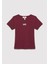 Mavi Logo Baskılı Bordo Tişört 7610350-70393 18