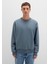 Bisiklet Yaka Mavi Basic Sweatshirt 0S10276-80889 11