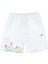 Organik Kanvas Beyaz Baharlık Kız Çocuk Şort 2