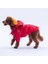 Kırmızı Pluvia V25 Köpek Mont Köpek Yağmurluk Köpek Kıyafeti Köpek Elbisesi 4