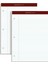Disket "tablet, 8 – 1/2 x 11 – 3/10,2 Cm, Delikli, 3-Delik Delikli, Beyaz, Dar, Rule, 100 Yaprak Pro Blok, 2 Pads Pro Pack (99706) 1