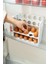 Yumurtalık Buzdolabı Raf Düzenleyici – 30’lu Yumurta Kutusu | 3 Katlı Yumurta Organizeri, Şeffaf ve Yer Tasarruflu Saklama Kabı (22CM*12CM*26CM) 3