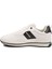 Beyaz Siyah Bağcıklı Erkek Spor Ayakkabı 4