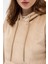 Vizon Kadın Peluş Kanguru Cepli Kapüşonlu Sweatshirt 3061A 5