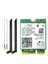 1650I AX201NGW Wifi KART+2X8DB Anten 3000MBPS Wifi6 2.4g/5g Cnvıo2 Bluetooth 5.1 WIN10/WIN11 Için Wifi Adaptörü (Yurt Dışından) 1