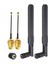 Çift Bant Wifi Anten 8dbı 2.4ghz 5.8ghz Sma Erkek Antenleri 15CM Rp-Sma ile I-Pex Mhf4 M.2 Ngff Wlan Kartı (Yurt Dışından) 1