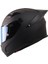 Motosiklet Kask Ece 22.R06 Double Vizörlü Full Face Spoiler Motor Kaskı Mat Black 6