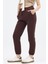 Acı Kahve Yazı Nakışlı Kadın Jogger Eşofman Altı 9219M 4