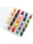 25 Renk/balmumu Iplik Polyester Iplik Mumlu Iplik Kutusu Seti Deri Zanaat Için Dokuma Bilezik Dikiş Diy 0.45 0.55 0.65MM (Yurt Dışından) 2