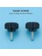 M4 x 10MM Yuvarlak Kafa Vidası Thumbsscrews Tuzlu Kelepçe Knob 2 Pcs (Yurt Dışından) 2