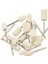 20PCS Yün Keçe Monte Mandrel Parlatma Parlatma Tekerlekleri Öğütme Bitleri Öğütücü Baş Cila Saat Takı Döner Alet Aksesuarları Eki - 1/8 Inç Sap (Yurt Dışından) 1