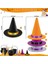 23 Pcs Mini Cadı Şapkaları Cadılar Bayramı Hisset 4 Renkli Cadı Şapkaları Hisset Hitch Hats Cadılar Bayramı Şarap Şişesi Parti Dekorasyonu (Yurt Dışından) 3