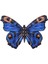 Açık Duvar Dekoru Kelebek Dekorasyon Metal Kelebek Duvar Dekoru Için Metal Duvar Dekoru Ev Süslemeleri Mavi (Yurt Dışından) 1