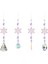 Güneş Yakalayıcılar Kapalı Pencere Kar Taneleri Asılı Kristal Suncatcher Prizma Top Gökkuşağı Suncatcher Kar Tanesi Kolye (Yurt Dışından) 1