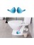 Tuvalet Cıvatası Kapakları, Restıngıolet Cıvatası Sevimli Banyo Dekoru, Kolay Kurulum Tuvalet Yedek Parçaları Mavi 1pcs (Yurt Dışından) 3
