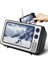 Retro Tv Telefon Büyüteç 3D Hd Cep Telefonu Ekranı 12 Inç Retro Tv Amplifikatörü Tüm Akıllı Telefonlar Için (Yurt Dışından) 3