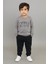 Erkek Çocuk Nyc Nakışlı Sweat 2'li Takım 1