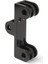 Çift Mount Bracket Tripod Tutucu Eylem Kamera Kahraman Gopro Hero Için Montaj Adaptörü 11 ​​10 9 Djı Osmo Action Camera (Yurt Dışından) 5