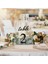 20PCS Stand Boş Boş Misafir Adı Etiketleri Düğün Tablo Numarası Tutucu Dekorasyon Malzemeleri ile Temiz Akrilik Işaret Arch (Yurt Dışından) 2