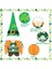 St Patricks Günü Gnomes 2 St Patrick Günü Hediyeleri, Yüzsüz Yaşlılar Irlanda Festival Asılı Süsleme Süs (Yurt Dışından) 5