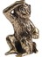 Bronz Mini Maymun Heykeli Maymun Heykeli Peyzaj Aksesuarları, Çay Masası, Masa Antika Küçük Bronz Eşya (Yurt Dışından) 1