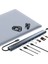 10 Inter-1 USB C Hub Çok Portlu Ayrıştırıcı Adaptör USB Tip-C-3.0usb PD100W Docking Istasyonu Dizüstü Bilgisayar Standı (Yurt Dışından) 5