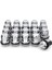 1907WR-20AM Chrome Fabrika Stili M12X1.5 Yarıçap Koltuk Kabuğu Nut Hondaand Acura Için Yıkayıcı, 20 Paket (Yurt Dışından) 1