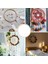 20PCS 4inch Dream Catcher Yüzükler Metal El Sanatları Çember Çelenk Makramı Kreasyonları Dıy El Sanatları Için Yüzükler (Yurt Dışından) 4