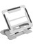 360 ° Dönen Dizüstü Bilgisayar Stand Katlanabilir Dizüstü Bilgisayar Standı Yüksekliği Ayarlanabilir Katlanabilir Tablet Stand Aygıtları (Yurt Dışından) 5