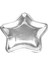 30 Adet Yıldız Şekilli Kağıt Tabaklar Altın Tek Kullanımlık Parti Tabağı Pentagram Yemek Plakası Sofra Malzemeleri Için, Gümüş (Yurt Dışından) 5