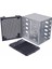 5.25 Inç Ila 5 x 3,5 Inç Sata HDD Kafes Raf Sabit Sürücü Muhafaza Sabit Disk Tepsisi Caddy Adaptör (Yurt Dışından) 2